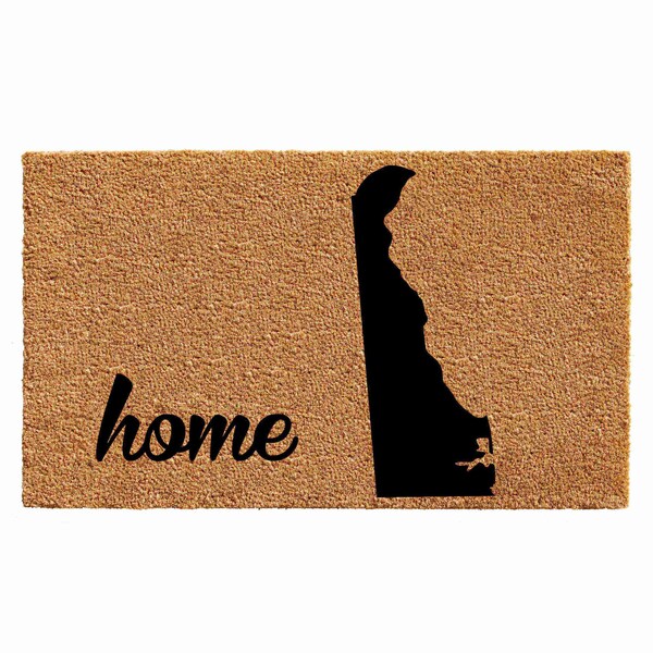 Calloway Mills Entrance Mat, Coir, Natural, Black 105182436 - main